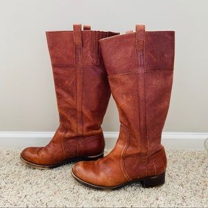 Lucky Brand Brown Heeled Boots